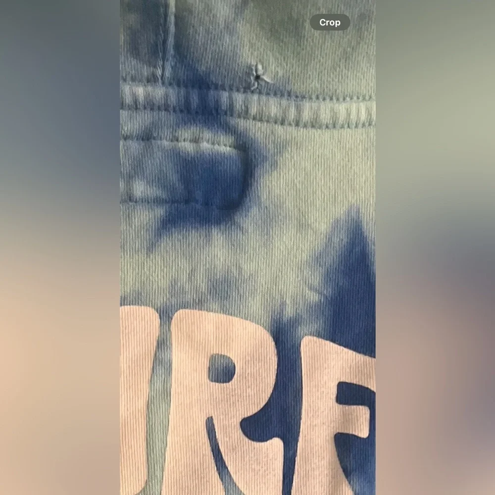 Reef Blue Tie-Dye Hoodie 🤙🏽